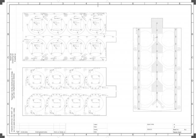 Autocad installasjonstegning