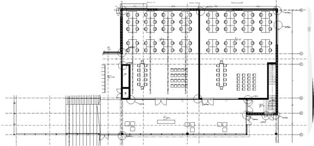 Plantegning 2 etg KA -bygget